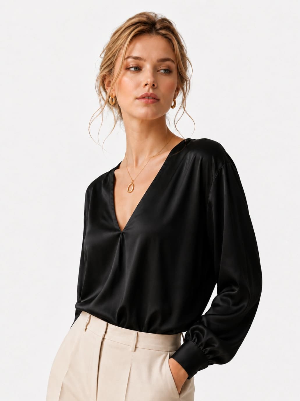Blusa Seda Rivoli